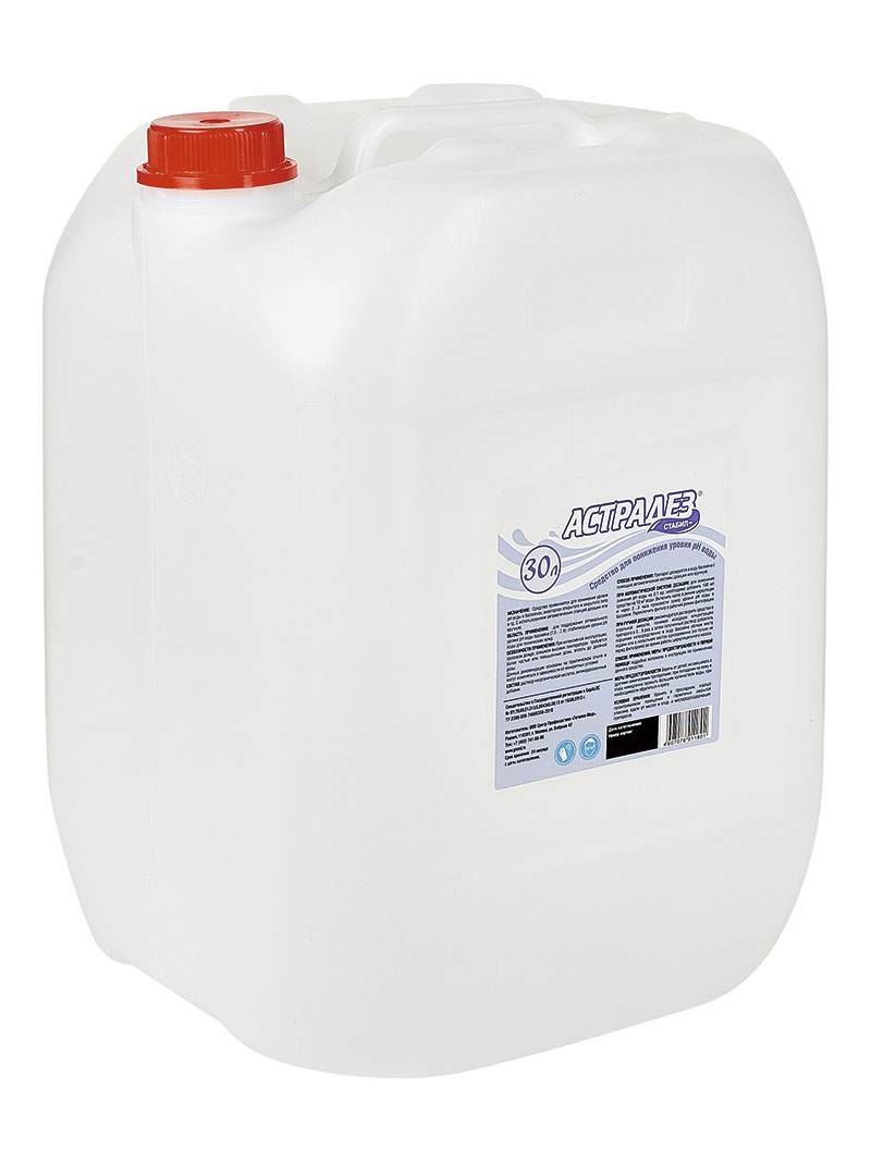 Средство для понижения Ph воды АСТРАДЕЗ СТАБИЛ, 30 л