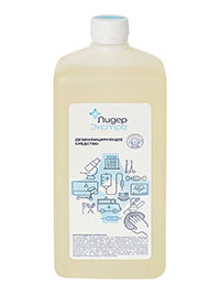 Дезинфицирующее средство с моющими и дезодорирующими свойствами ЛИДЕР ЭКСТРА 1л