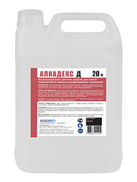 Концентрированное жидкое щелочное моющее средство с умеренным пенообразованием, Алкадекс Д 20л