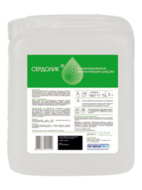 Высокопенное моющее средство для полов и поверхностей СЕРДОЛИК 5 литров